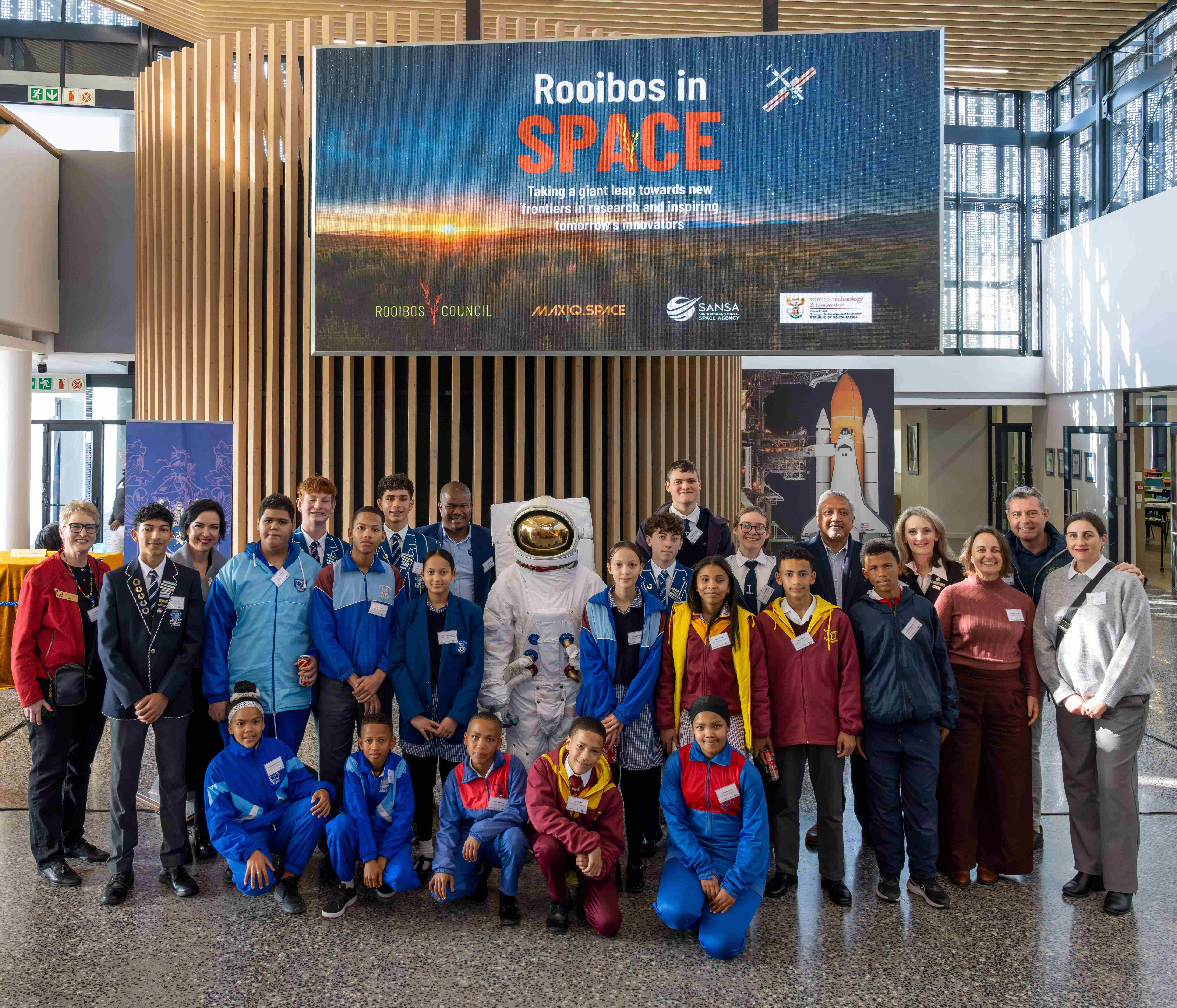 ROOIBOS HEADS TO SPACE IN GROUNDBREAKING SOUTH AFRICAN STEM INITIATIVE